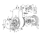 Briggs & Stratton 190400 TO 190499 (2655-01 - 2655-01 flywheel assembly diagram