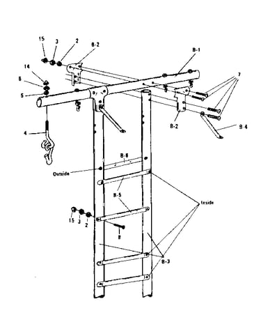 Climber steps