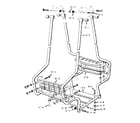 Sears 70172041-0 lawn swing assembly diagram