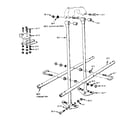 Sears 70172049-0 glide ride assembly diagram