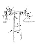 Top bar and leg assembly