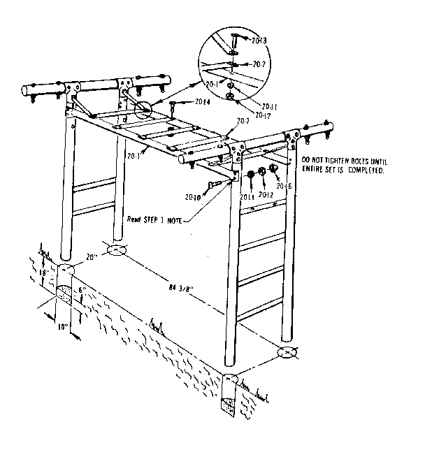 T frame assembly