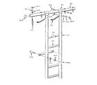 Sears 70172071-0 ladder assembly diagram