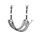 Sears 70172081-0 swing assembly no. 20 diagram