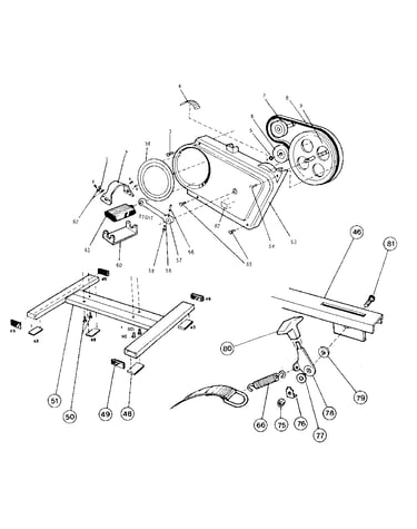 Idler and disc assembly