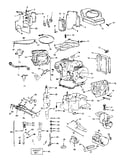 Cylinder, crankshaft and engine base group