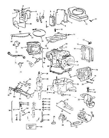 Cylinder, crankshaft and engine base group