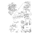 Briggs & Stratton 402707-0168-01 air cleaner and carburetor diagram