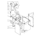 Kenmore 11084417600 rear and side panel parts diagram