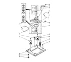 Kenmore 11084417700 machine base parts diagram