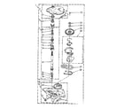 Kenmore 11084417600 gearcase parts diagram