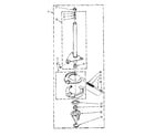 Kenmore 11084417300 brake and drive tube parts diagram