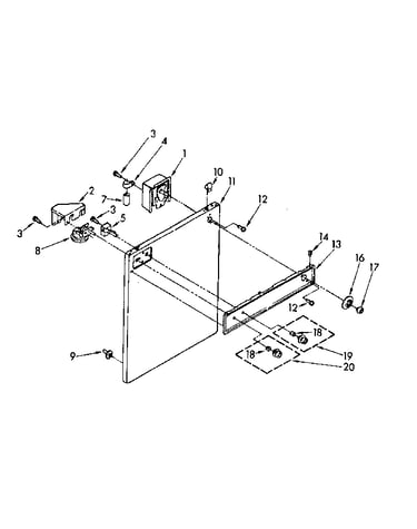 Console and front panel parts