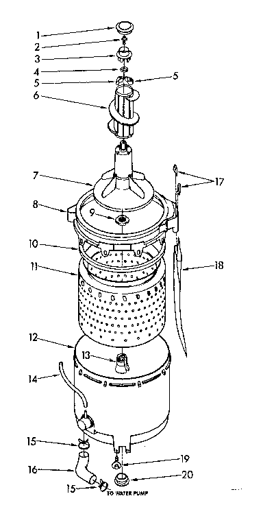 TUB AND BASKET PARTS