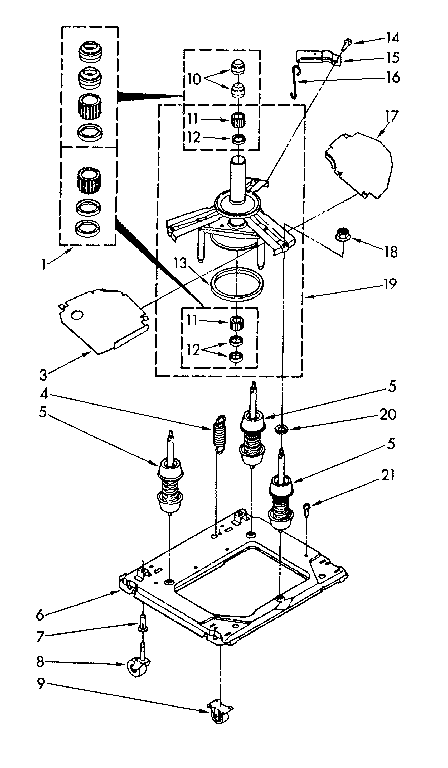 MACHINE BASE PARTS