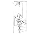 Kenmore 11084670800 brake and drive tube parts diagram