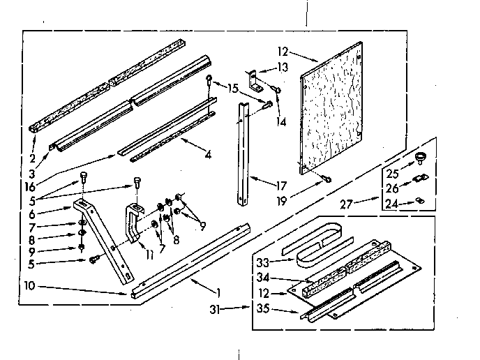 Accessory kit parts