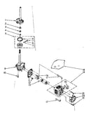 Brake, clutch, gearcase, motor and pump parts