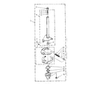 Kenmore 11081664300 brake and drive tube parts diagram