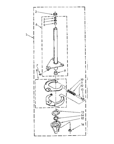 Brake and drive tube parts