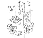 Kenmore 11088670600 cabinet parts diagram