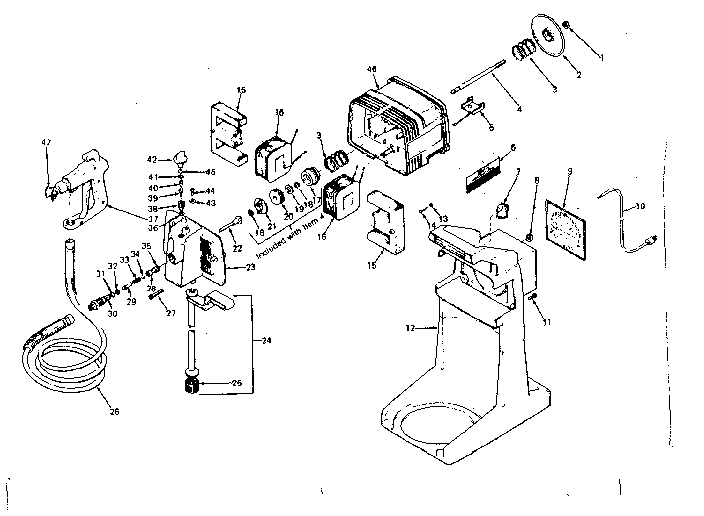 Sears airless paint system