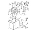 Kenmore 41789390710 cabinet parts, heater diagram