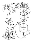Tubs, water valve, lid switch