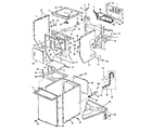 Kenmore 41789395710 cabinet parts, heater diagram