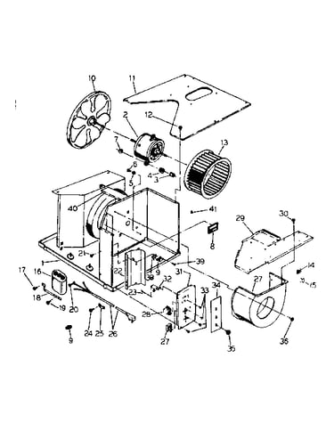 Electrical system and air handling parts
