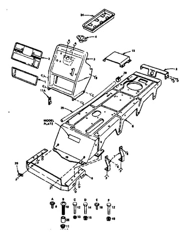 Dashboard and chassis