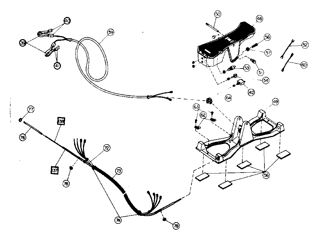 Pedal control assembly