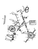 20" high rise bicycle