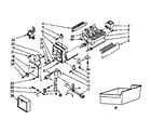 Kenmore 2538361780 ice maker parts diagram