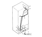 Kenmore 2538365770 ice maker installation parts diagram