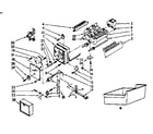 Kenmore 2538365780 ice maker installation parts diagram