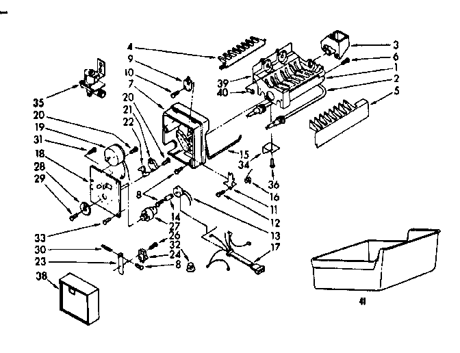 Ice maker installation parts