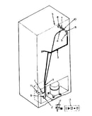 Ice maker installation parts