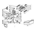 Kenmore 2538367770 ice maker parts diagram