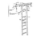 Sears 70172069-0 ladder assembly diagram