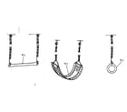 Sears 70172069-0 swing assembly no.20 diagram