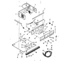 Kenmore 2784418491 control panel section diagram