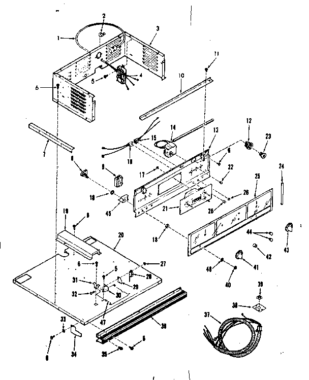 Control panel section