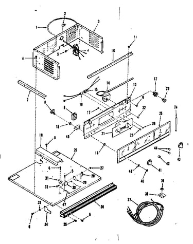 Control panel section