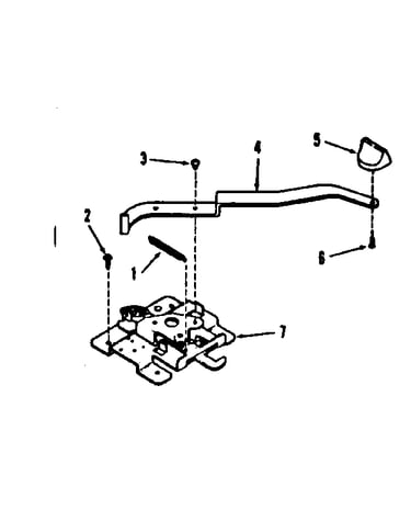 Oven door lock section