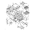 Kenmore 2784418491 lower body section diagram