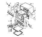 Kenmore 5668868611 cabinet parts diagram