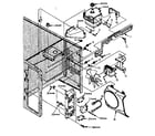 Kenmore 5668868611 switches and microwave parts diagram