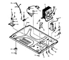 Kenmore 5668868611 microwave parts diagram