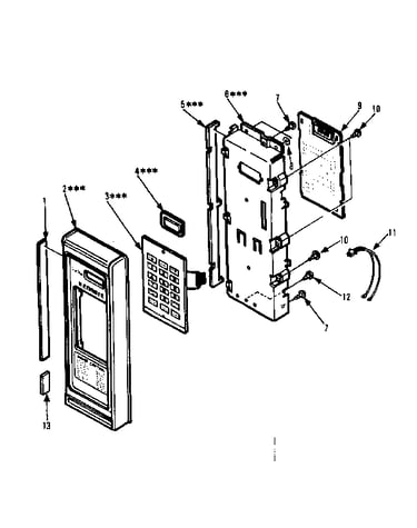 Control panel parts